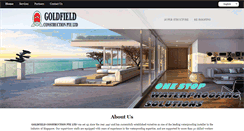 Desktop Screenshot of goldfield.com.sg