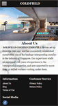 Mobile Screenshot of goldfield.com.sg